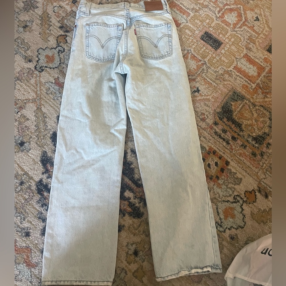 Levi's Light Wash Denim Jeans